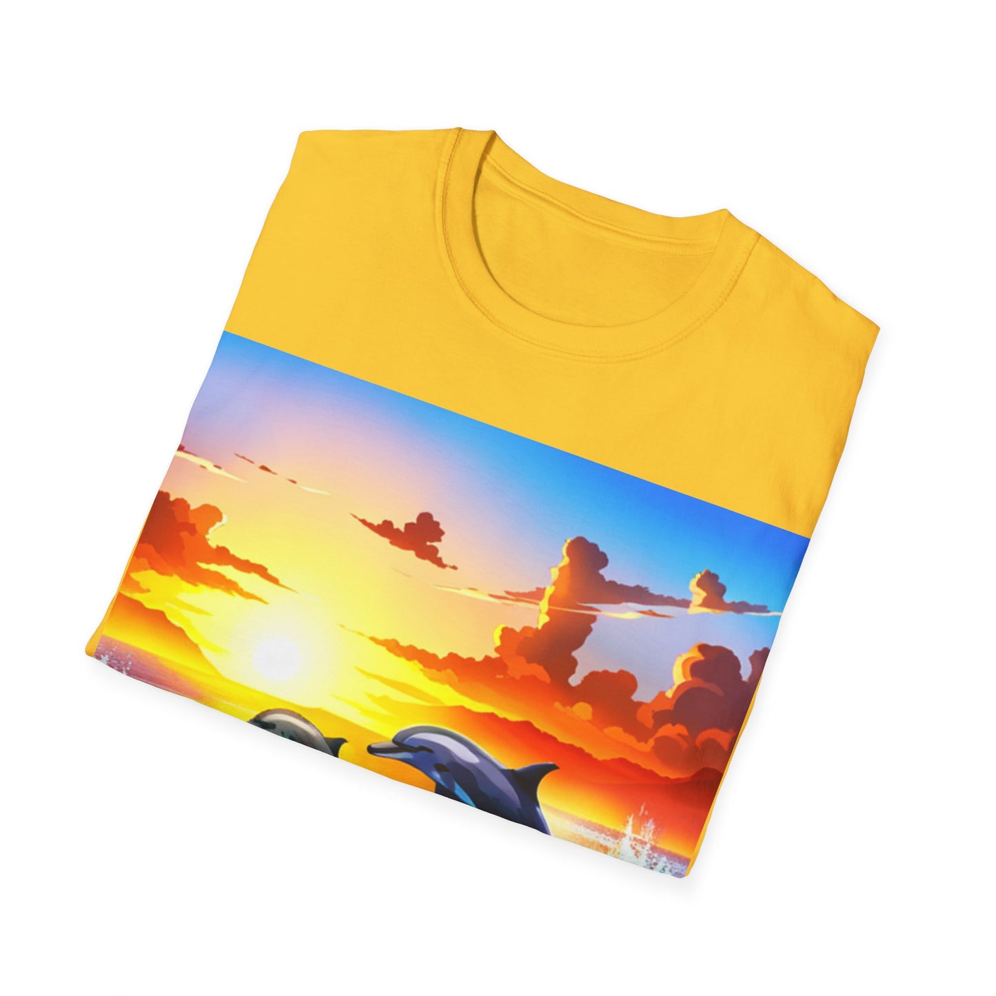 Dolphins Unisex Softstyle T-Shirt