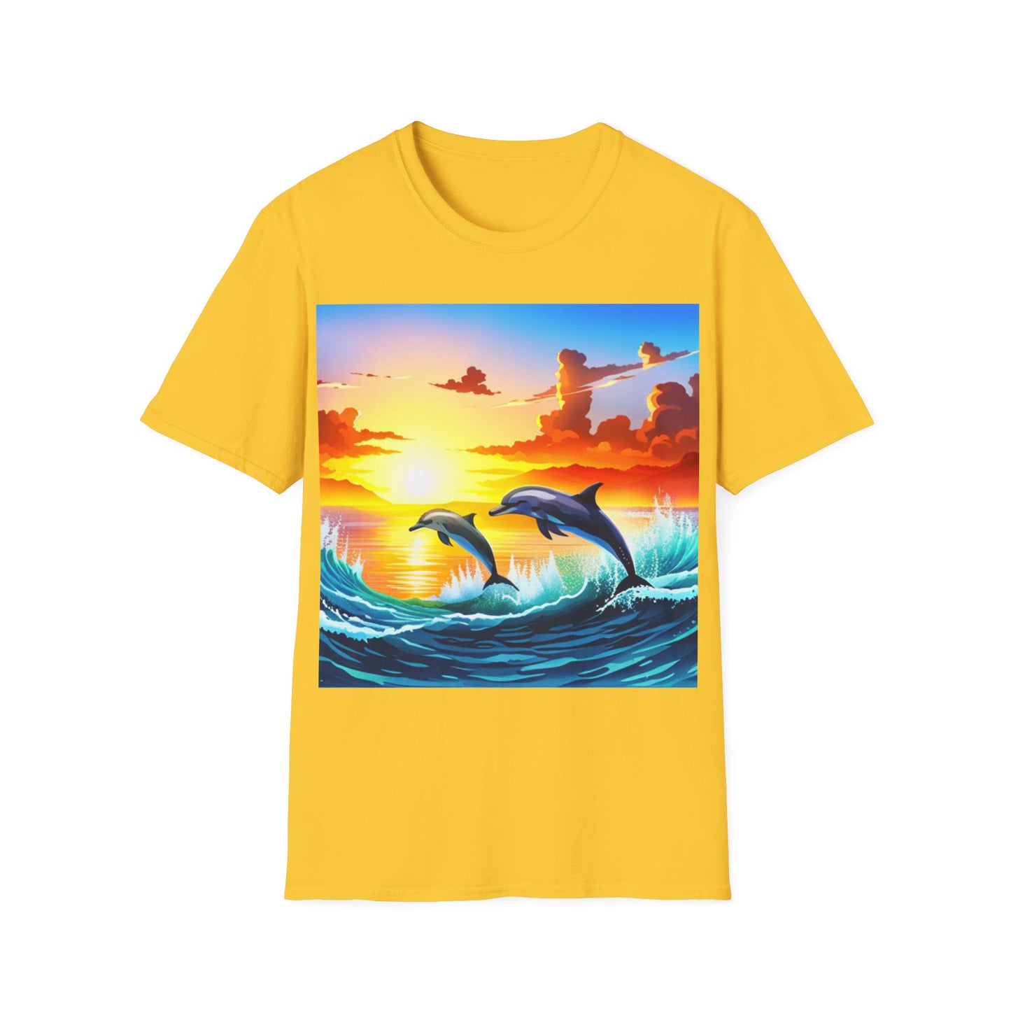 Dolphins Unisex Softstyle T-Shirt