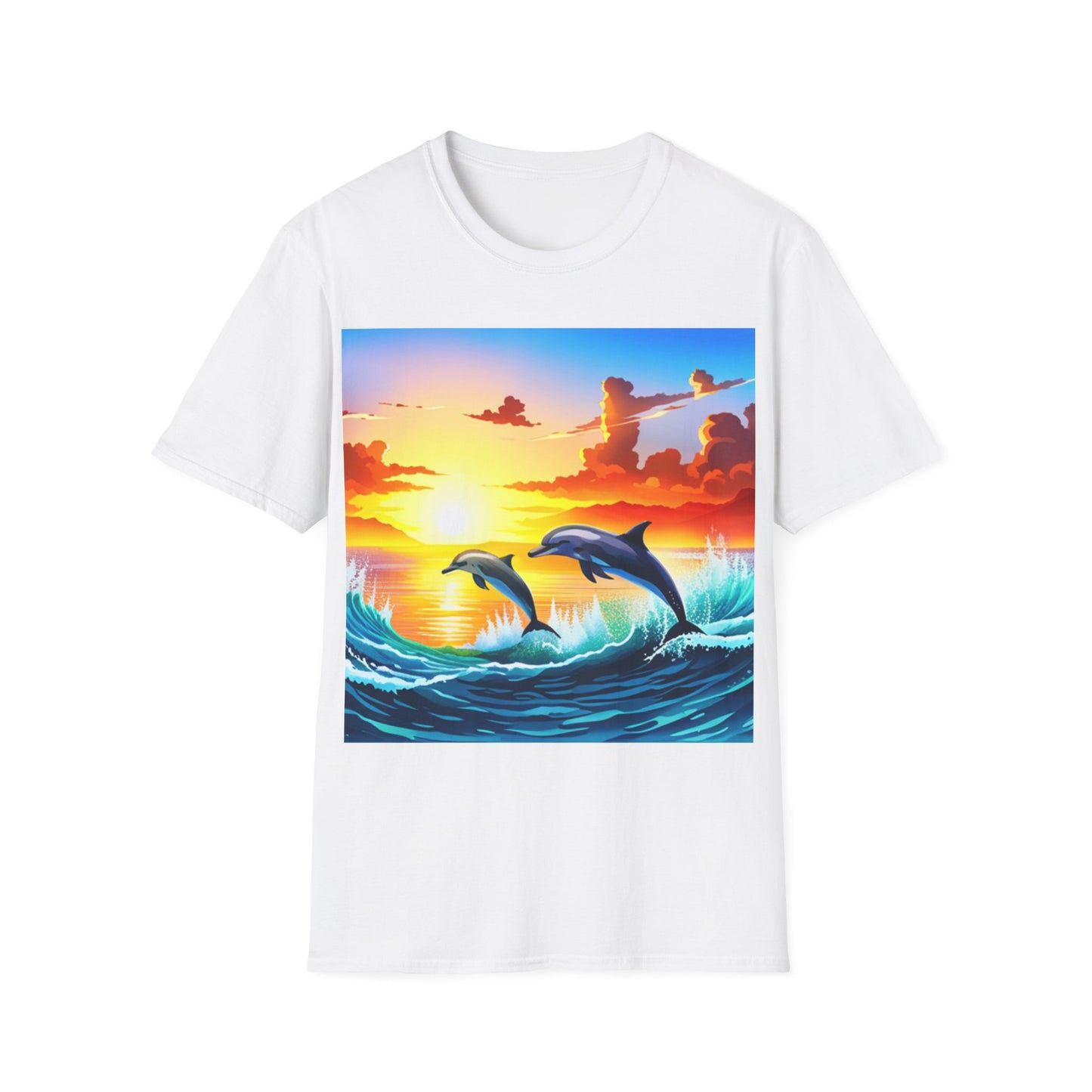 Dolphins Unisex Softstyle T-Shirt