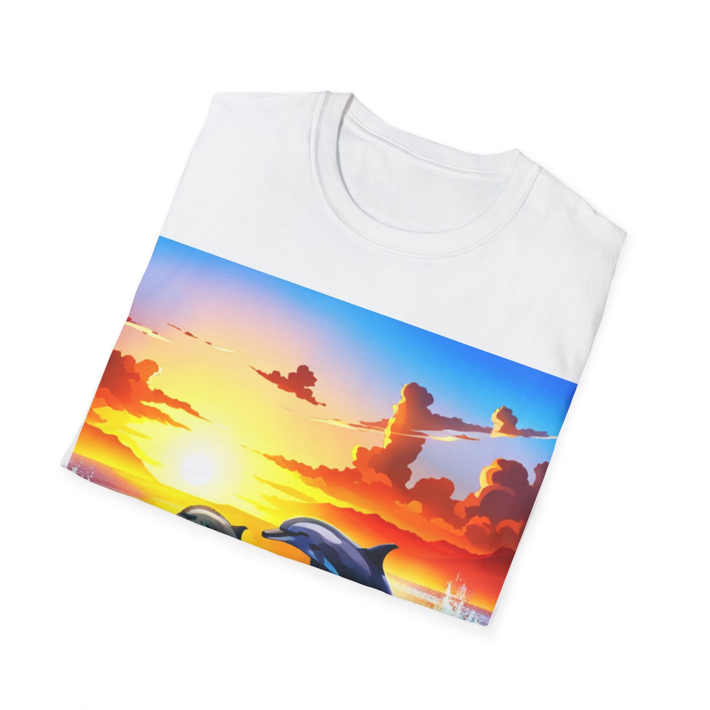 Dolphins Unisex Softstyle T-Shirt