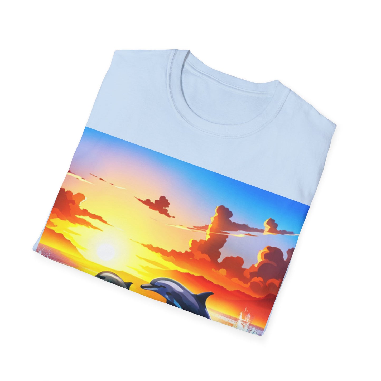 Dolphins Unisex Softstyle T-Shirt